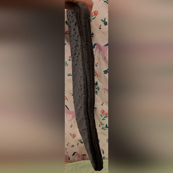 EUC Marc Jacobs Blue Signature Puffer Oversize Laptop Sleeve Pouch School Work - Picture 6 of 9